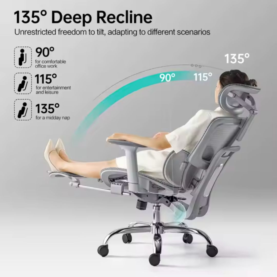 Safa Ergonomic Office Chair (Black)