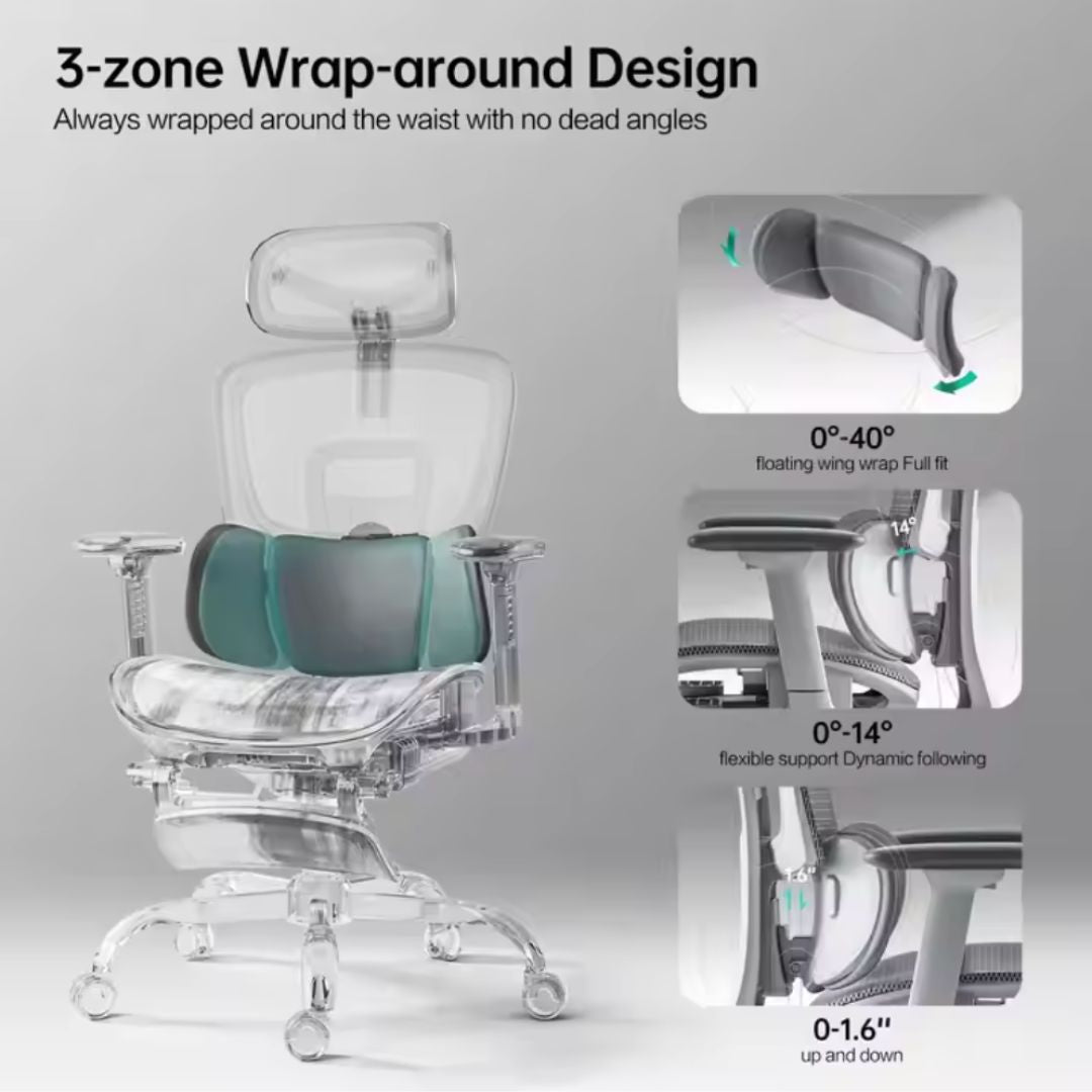 Safa Ergonomic Office Chair (Black)