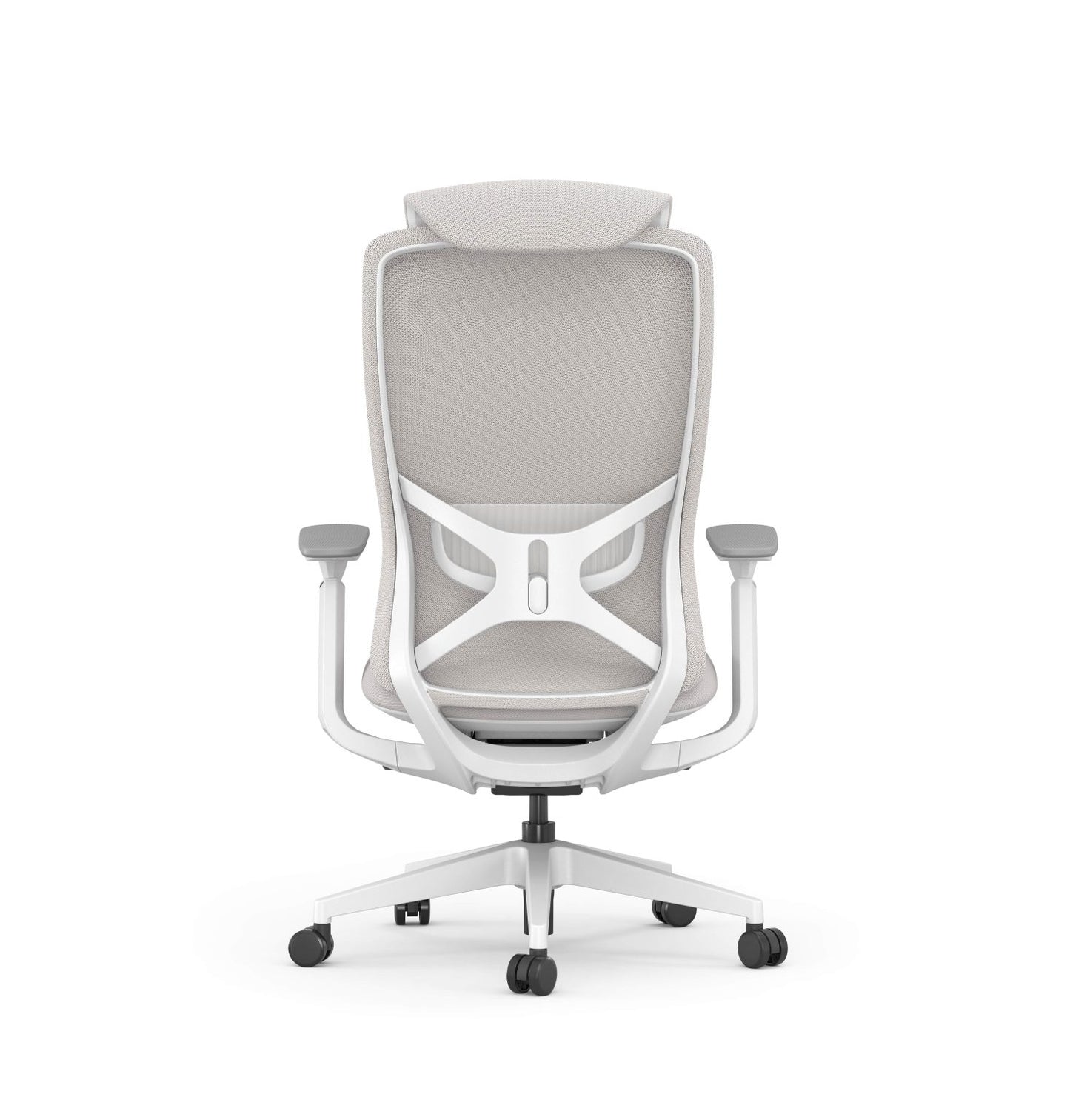 Raha Ergonomic Office Chair (White)